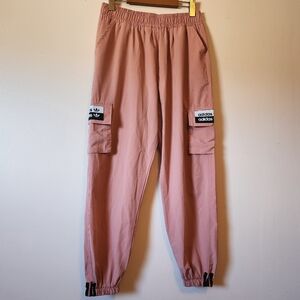 Adidas Originals Cargo Track Pants Pink Spirit Ash Pink Size XL